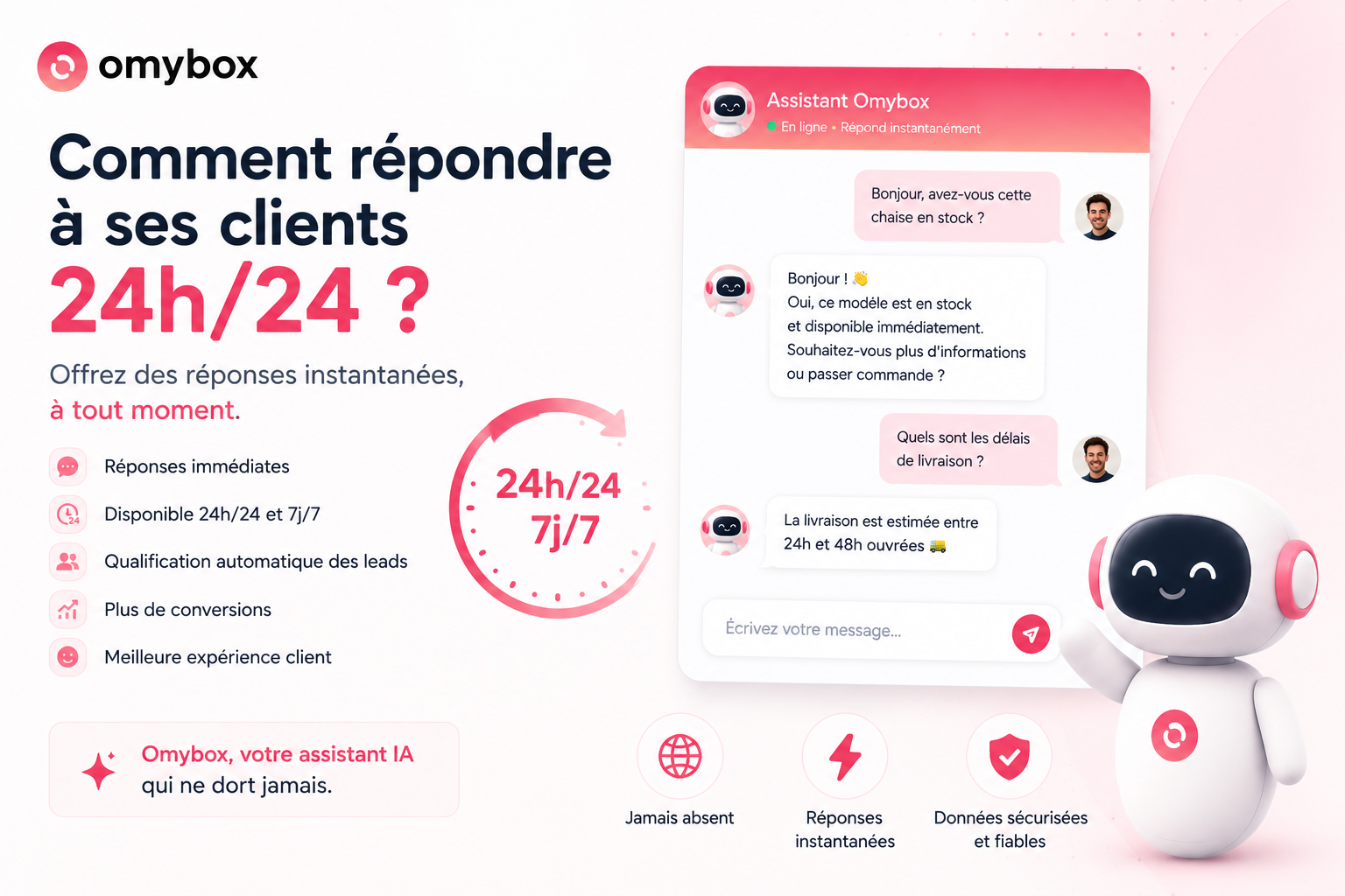 Comment répondre à ses clients 24h/24 en 2026 ?