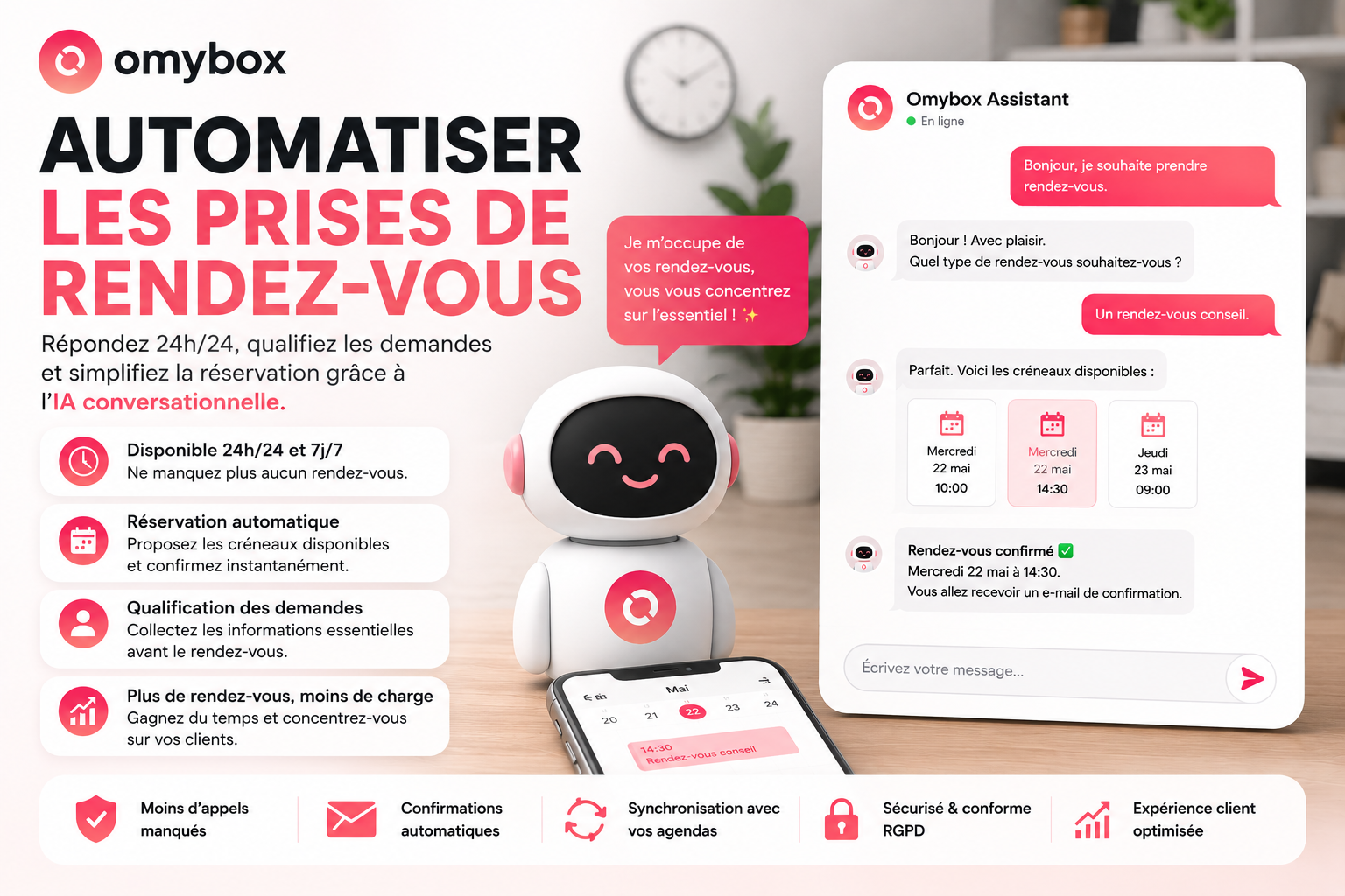 Les prises de rendez-vous évoluent rapidement grâce à l’intelligence artificielle.