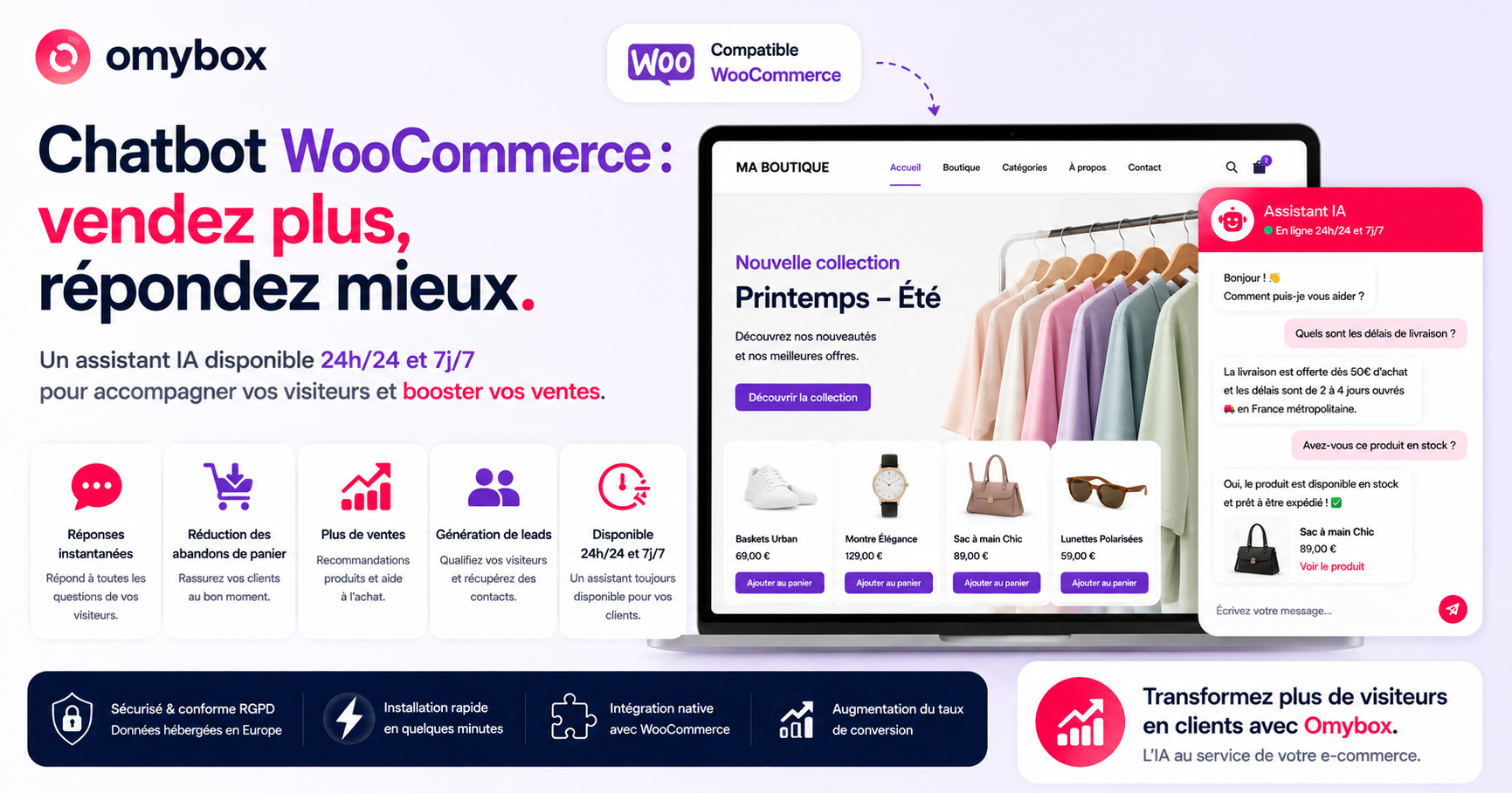 Chatbot WooCommerce : comment augmenter les ventes de votre boutique en ligne ?