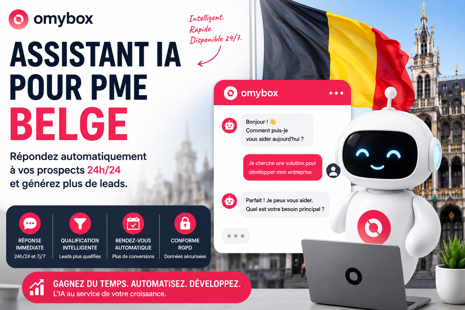 Assistant IA pour PME belge : pourquoi l’intelligence artificielle devient indispensable ?