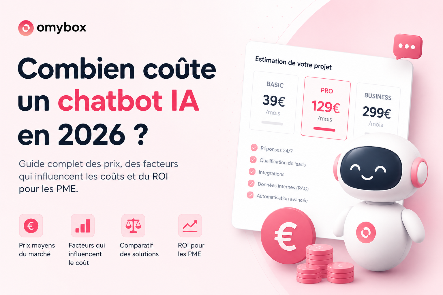 Prix Chatbot IA pour PME : Combien Coûte Vraiment un Chatbot en 2026 ?