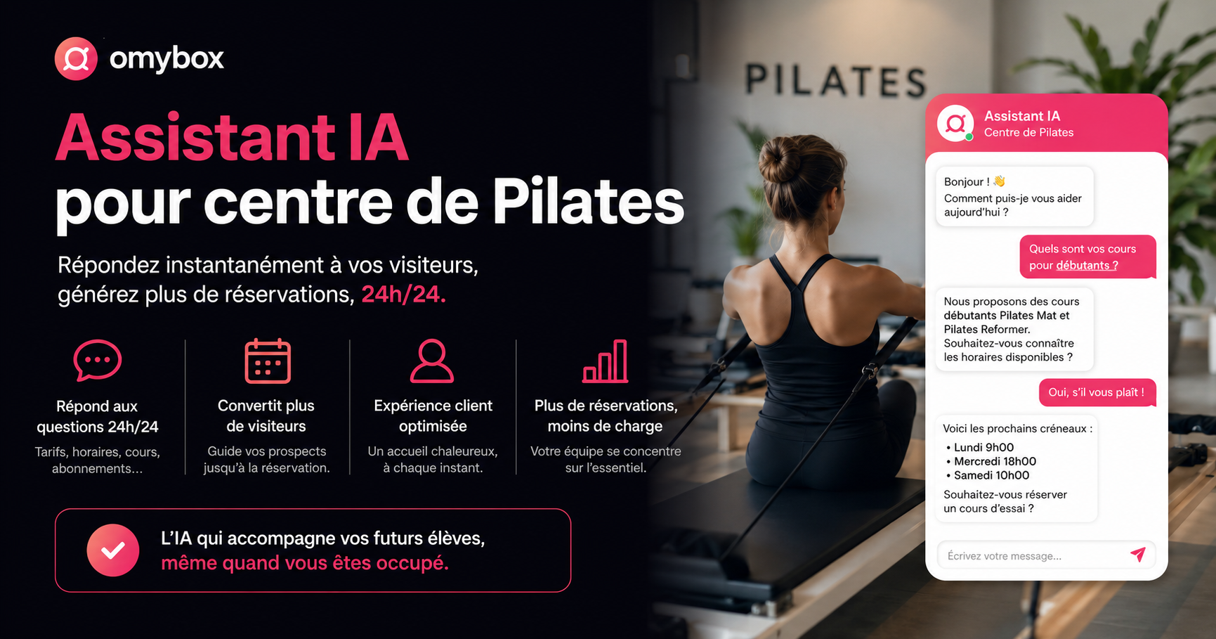 Assistant IA Pilate : comment augmenter vos réservations grâce à l’intelligence artificielle ?